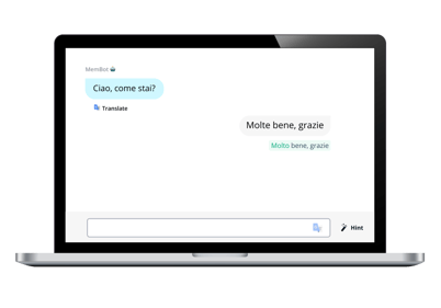 Imagen de MemBot para italiano